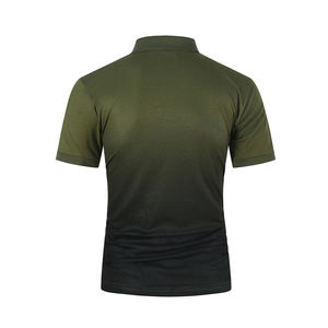 เสื้อยืดแขนสั้นผู้ชายสั่งทำขายส่ง ผ้าฝ้าย 100% ลายพื้นสีพื้น ตัดสี ลายพิมพ์ซับลิเมชั่นแบบซีดจาง ระบายอากาศได้ดี - Product Image 2