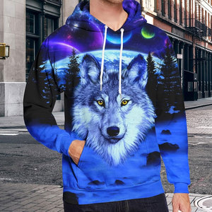 Sudaderas con Capucha Unisex 2026, Estampado Completo, Forro Polar, Ropa Casual de Invierno, Transpirable, Estilo Urbano, 100% Poliéster, Personalizadas - Product Image 3