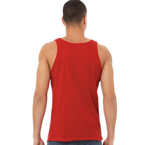 Camisetas sin mangas unisex de algodón peinado y hilado en anillo Airlume Diseña tu propia marca Stringer Gym Singlet Camisetas sin mangas con estampado personalizado - Product Image 2