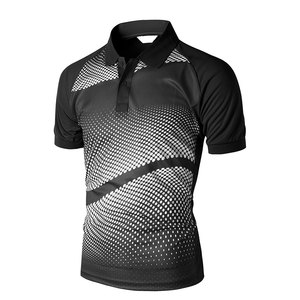 Camiseta de manga corta para hombre, Polo personalizado con logotipo bordado, 100% algodón, calidad superior - Product Image 1