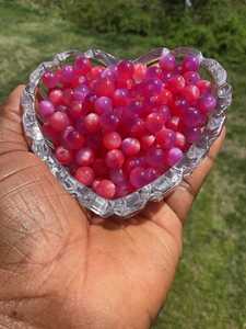 Venta al por mayor cuentas de resina cuentas redondas hechas a mano DIY pulsera collar accesorios al por mayor joyería cuentas - Product Image 5