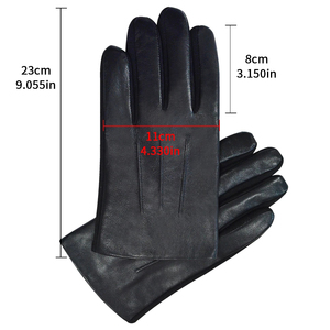 FineFit Gants de cyclisme unisexes en cuir respirant avec fermeture à boucle antidérapante pour l'extérieur et les fêtes - Product Image 6