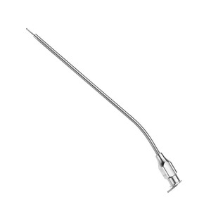 Tubo de succión manual de acero inoxidable de alta calidad con irrigación 7 French 3 5/8 pulgadas (9,2 cm) Herramienta quirúrgica - Product Image 2