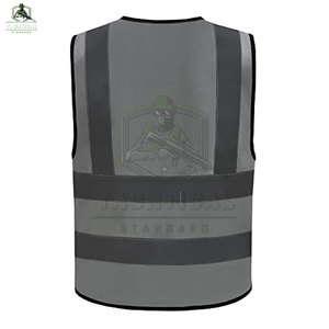 เสื้อกั๊กนิรภัยแบบมีไฟ LED กันน้ำ ANSI Class 1 รุ่นใหม่ ไซส์ใหญ่ ระบายอากาศได้ดี ผลิตจากโพลีเอสเตอร์ แห้งเร็ว รับสกรีนโลโก้ คุณภาพสูง - Product Image 2
