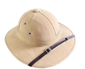 Sombrero de casco de médula de Vietnam unisex, accesorio informal y deportivo con tela exterior, sombrero de Aviador diario para adultos - Product Image 6