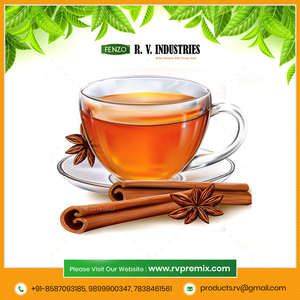 Venta al por mayor a granel: Gránulos de té instantáneo de canela Fenzo Natural Good Taste, premezcla de té con sabor, envasado en bolsa a granel, adelgazante. - Product Image 5