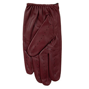 Gants de conduite pour femmes en cuir de mouton confort porter des gants de conduite en cuir conception dos ouvert gants de conduite respirants - Product Image 3