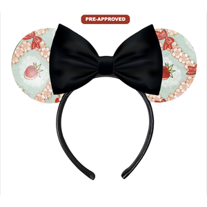 Factory Direct Custom Made-to-Order Concept Mouse Ears <b>Headband</b> Pre-Approval Design <b>Fluffy</b> Hair Accessory - Product Image 1