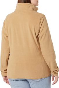 Benton Springs Chaqueta de lana de invierno de algodón informal con cremallera completa para mujer Conjunto de chándal con cremallera larga transpirable Opción de talla grande - Product Image 3