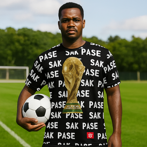 Camisetas de Fútbol para Hombre de Poliéster con Diseño de la Copa de Fútbol de Haití 2026, Personalizadas, Transpirables, Talla Grande, Cuello Redondo, Jersey de Fútbol de Alta Calidad - Product Image 2