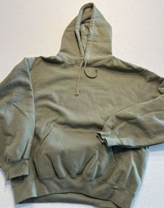 Gray Color 100% Cotton French Terry Custom Applique Heavy Weight Pullover <b>Hoodies</b> - Product Image 1