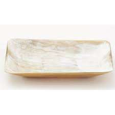 Assiette en corne de buffle naturelle sur mesure et plateau de service fait à la main écologique disponible en tailles au meilleur prix - Product Image 6