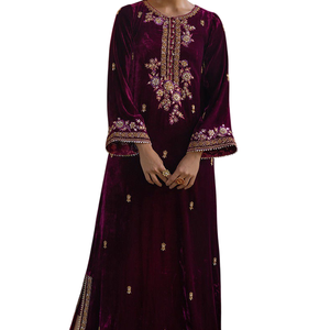 Delight vestido de terciopelo elegante vestido de fiesta de noche elegante vestido de terciopelo ideal para damas que buscan comodidad y moda real - Product Image 4