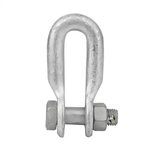 Manille en U en acier galvanisé à chaud pour raccord de câble ADSS OPGW - Product Image 1