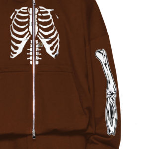 Diseño personalizado al por mayor de alta calidad de invierno transpirable de manga larga pulóver carta gráfica de cuello redondo de punto Unisex - Product Image 3