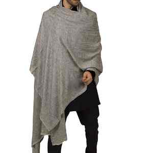 Men's Elegant <b>Wool</b> <b>Shawl</b> Solid Soft Warm Breathable Winter Traditional Wrap for Office Casual Wear - Product Image 6