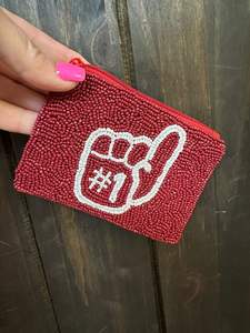 Monedero con Diseño de Cuentas, Bolsos de Mano Hechos a Mano con Cuentas, Monedero con Diseño de Cuentas, Bolsos de Mano Hechos a Mano con Cuentas - Product Image 2