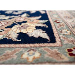 Tapis en laine noué à la main Aalam Green, motif floral Pae-6053, 9x12, tapis de salon pour adolescents, pour la décoration de la maison - Jaipur Rugs US - Product Image 3