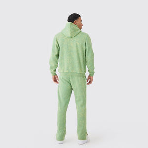 Ensemble deux pièces pour homme de qualité supérieure, vêtements de sport imprimés pour l'hiver, vêtements de sport techniques respirants et légers pour la salle de sport et la remise en forme - Product Image 4