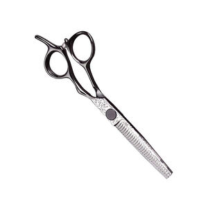 Tijeras de adelgazamiento del cabello personalizadas Acabado Polaco 6 pulgadas Uso en el hogar y el salón Tijeras de adelgazamiento de peluquero - Product Image 6