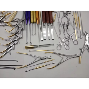 Juego de Instrumentos Ortopédicos de Alta Calidad con Certificación CE, 47 Piezas, Laminectomía de Columna Vertebral, Instrumentos Completos, Base Manual, Quirúrgico - Product Image 5