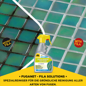 FILA Surface Care Solutions FUGANET <b>Tile</b> Grout Detergent Biodegradable Non-Acidic 750ml Spray Safe Porcelain No Acids Sodium - Product Image 3