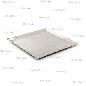 Plateau de petit-déjeuner de couleur or en aluminium de nouvelle conception avec plateau de service décoratif de vaisselle de qualité exclusive - Product Image 4