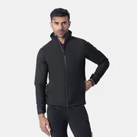 Chaqueta Cortavientos de Invierno para Hombre, de Alta Calidad, Diseño Casual Holgado, con Cierre, Impermeable, de Secado Rápido, Tallas Grandes