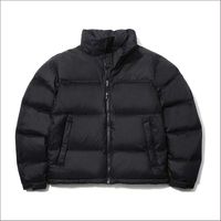 Blouson Bomber Homme Style Urbain en Toile à Col Montant, Personnalisable OEM, Rembourré, à Capuche, Fermeture Éclair, Imperméable et Respirant pour l'Hiver