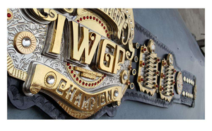 ซัมมี่สวมเข็มขัดแชมป์เฮฟวี่เวท IWGP แบบสั่งทำพิเศษ เข็มขัดมวยปล้ำแบบสวมใส่สบายด้านหน้า ขายส่ง ปรับแต่งได้ - Product Image 3