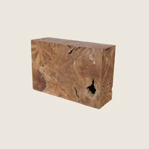 Hot <b>Sale</b> Luxurious Excellent Modern Long Short Teak Wood Root Sliced Star Round Natural Coffee <b>Console</b> <b>Table</b> - Product Image 1