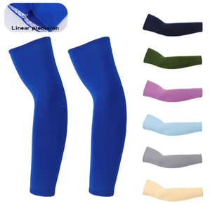 Summer Custom Design Seamless Eco-Friendly <b>Cooling</b> Spandex/Cotton Arm Sleeves Men Women Outdoor UV Protection Breathable Cycling - Product Image 4