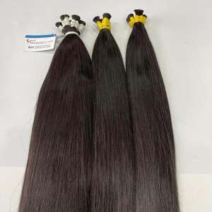Extensions de cheveux en vrac de cheveux crus de qualité supérieure Vente en gros de cheveux vietnamiens 12A super doublement étirés - Product Image 2