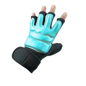 High Quality 100% Leather Taekwondo Gloves for Adults and Teenagers New Martial Art Training <b>Maximizing</b> Wear for Sports - Product Image 1