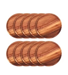 Plateau de fromages en bois avec logo personnalisé, durable, idéal pour les mariages et la maison assiettes en bois écologiques vente à chaud - Product Image 2