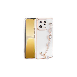Coque souple Netzy pour Xiaomi Mi 13 Pro avec poignée et protection de l'appareil photo - Blanc - Product Image 1
