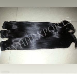 ผมอินเดียแบบธรรมชาติ  ไม่ผ่านการย้อมสี  แบบเวอร์จิ้น  ไม่ใช่เรมี่  ทอแบบดับเบิ้ลเวฟท์ด้วยเครื่องจักร - Product Image 1