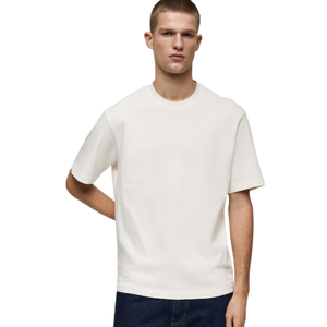 T-shirts pour hommes de qualité supérieure T-shirt d'été en coton T-shirt vierge T-shirt de couleur unie pour hommes - Product Image 1