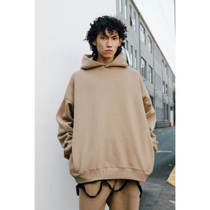 Sudadera con capucha personalizada de gran tamaño de primera calidad para hombres Streetwear Pullover Casual Sudadera CON CAPUCHA DE MODA 2025 - Product Image 1