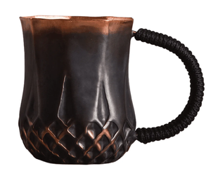 แก้วมัคทองแดงพิมพ์ลายสีดำเป็นมิตรกับสิ่งแวดล้อมสำหรับน้ำดื่มแก้วคุณภาพสูงกำหนดเองได้ - Product Image 6