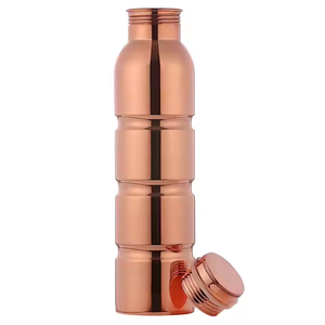 Excellent Copper Water <b>Bottle</b> Eco-Friendly Copper <b>Bottle</b> Sports Ayurveda Benefit Hammered Water <b>Bottle</b> <b>100</b>% Pure Healthy - Product Image 3