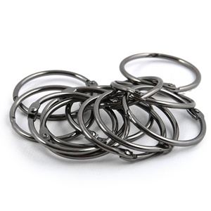 Anillos Pequeños Ringo, 12 Piezas, Titanio Negro - Product Image 6