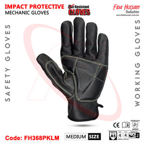 2025 Gants de mécanicien de sécurité industrielle à impact en gros - Product Image 4