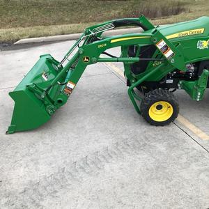 Used Compact Agricultural Mini Tractor 4WD <b>Walking</b> Farm <b>Machine</b> with Front Loader Backhoe Engine & Gearbox - Product Image 4