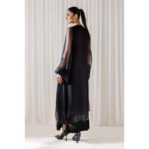 Vestido de fiesta de gasa bordado EN-1300 - Product Image 2