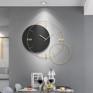 Multi Circles Metal Wall <b>Clock</b> High Quality Handcrafted with High-Tech Laser Cutting New Trendy Home Use Wholesale Price - Product Image 1