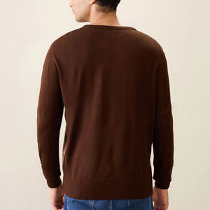 La couleur faite sur commande a imprimé des chandails d'hommes de conception/chandails supérieurs hommes de longueur normale de conception d'habillement d'hiver - Product Image 2