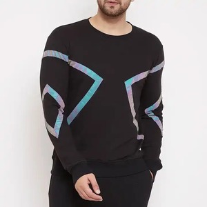 Sudadera Unisex de Cuello Redondo, Tejido Grueso de Felpa, Alta Calidad, Ropa Urbana de Invierno, Logotipo Personalizado, Talla Grande para Hombre, 100% Algodón - Product Image 1