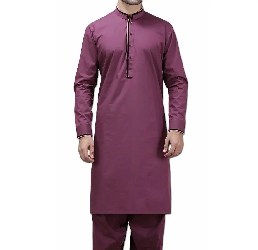 Nuovo Design Shalwar Kameez per uomo abiti stile Pakistan uomo esportazione di abbigliamento di alta qualità