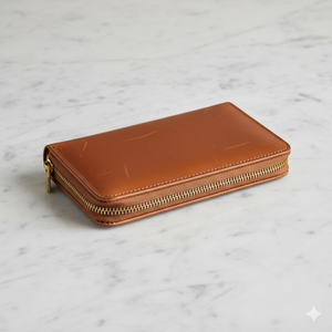 Portefeuille en cuir personnalisé avec fermeture éclair pour homme, blocage RFID, porte-cartes multiples, portefeuille long - Product Image 5